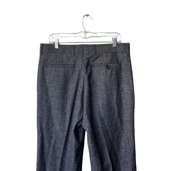 Banana Republic Mens Size 33X30 Grey Wool Blend Dress Suit Pants - Picture 5 of 8